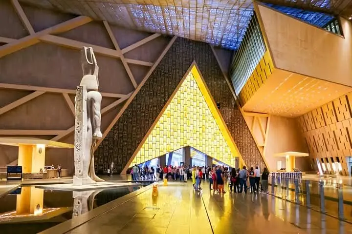 Grand Egyptian Museum main hall